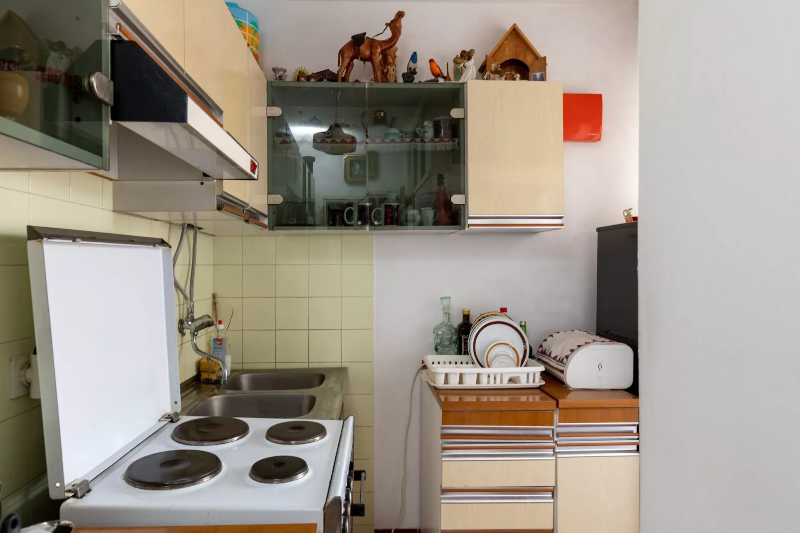 Apartment Puerto - Studio Apartment with Balcony and Sea View-Kitchen