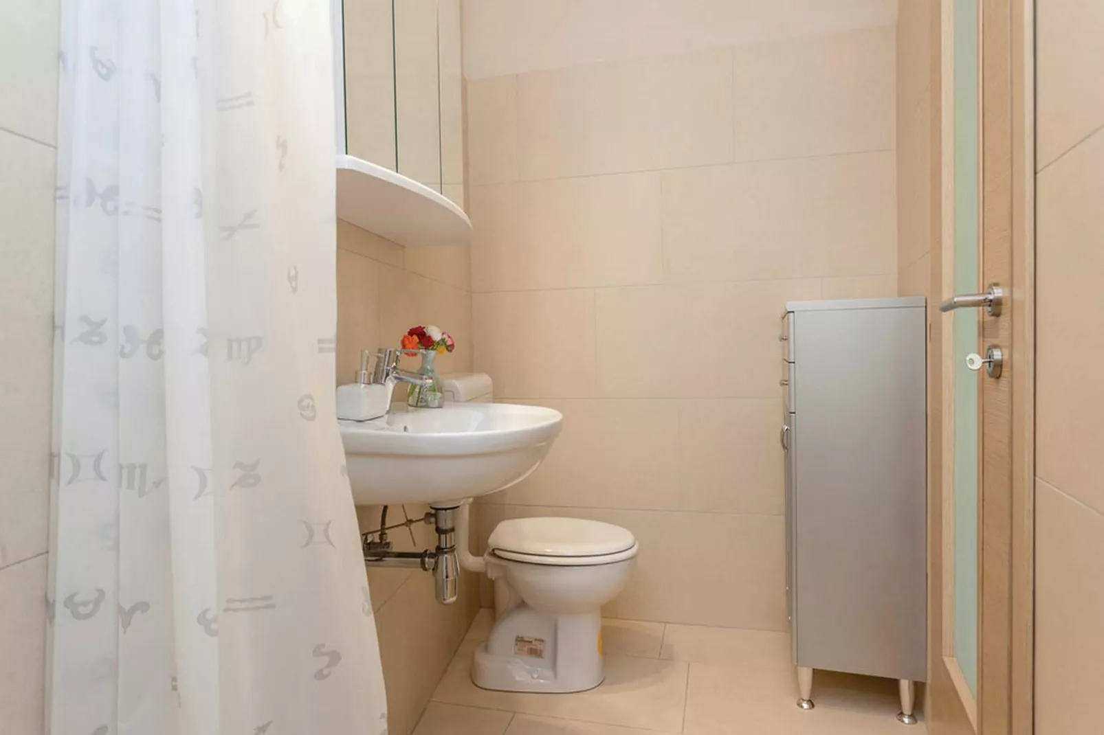 Apartments Ankora - One bedroom apartment with terrace and sea view-Bathroom
