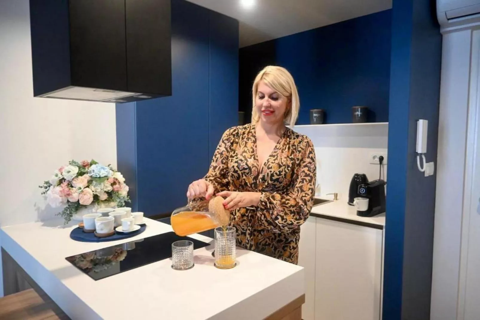 Boutique Apartment Petra - One Bedroom Apartment with Balcony-Kitchen