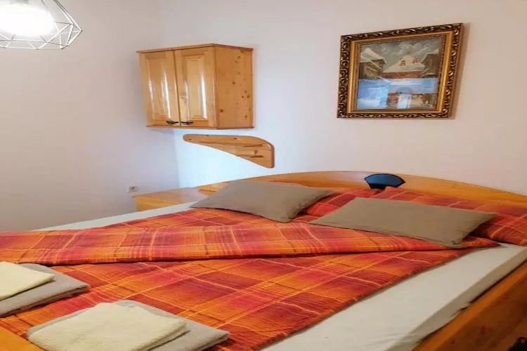 House Panorama - One Bedroom Apartment with Terrace and Sea View (Cezar)-Chambre