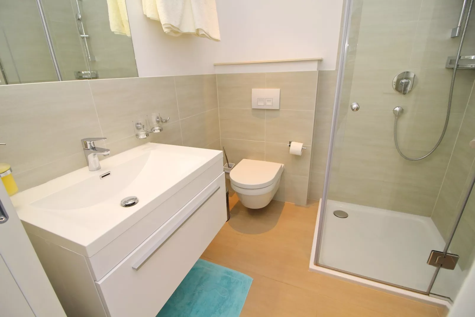 Apartments Kula - Comfort One Bedroom Apartment with Balcony and Sea View-A4-Bathroom