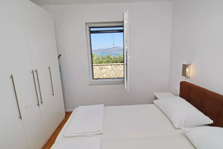 Apartments Kula - Two Bedroom Apartment with Terrace and Sea View C4 - Schlafzimmer