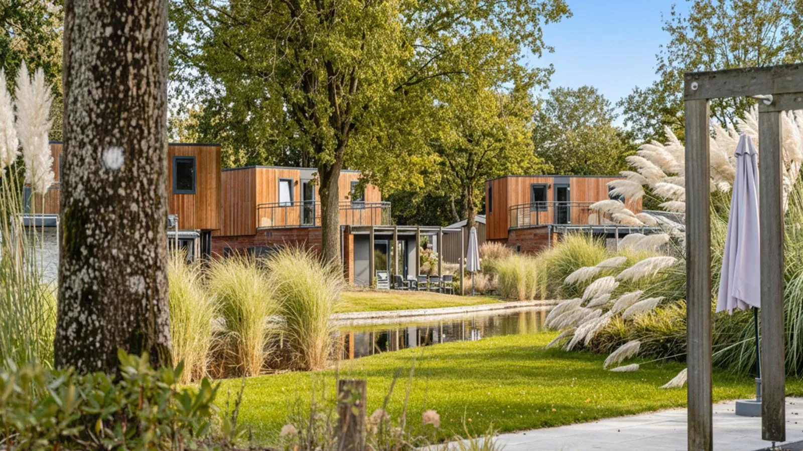 Het luxe droompaviljoen - Extérieur