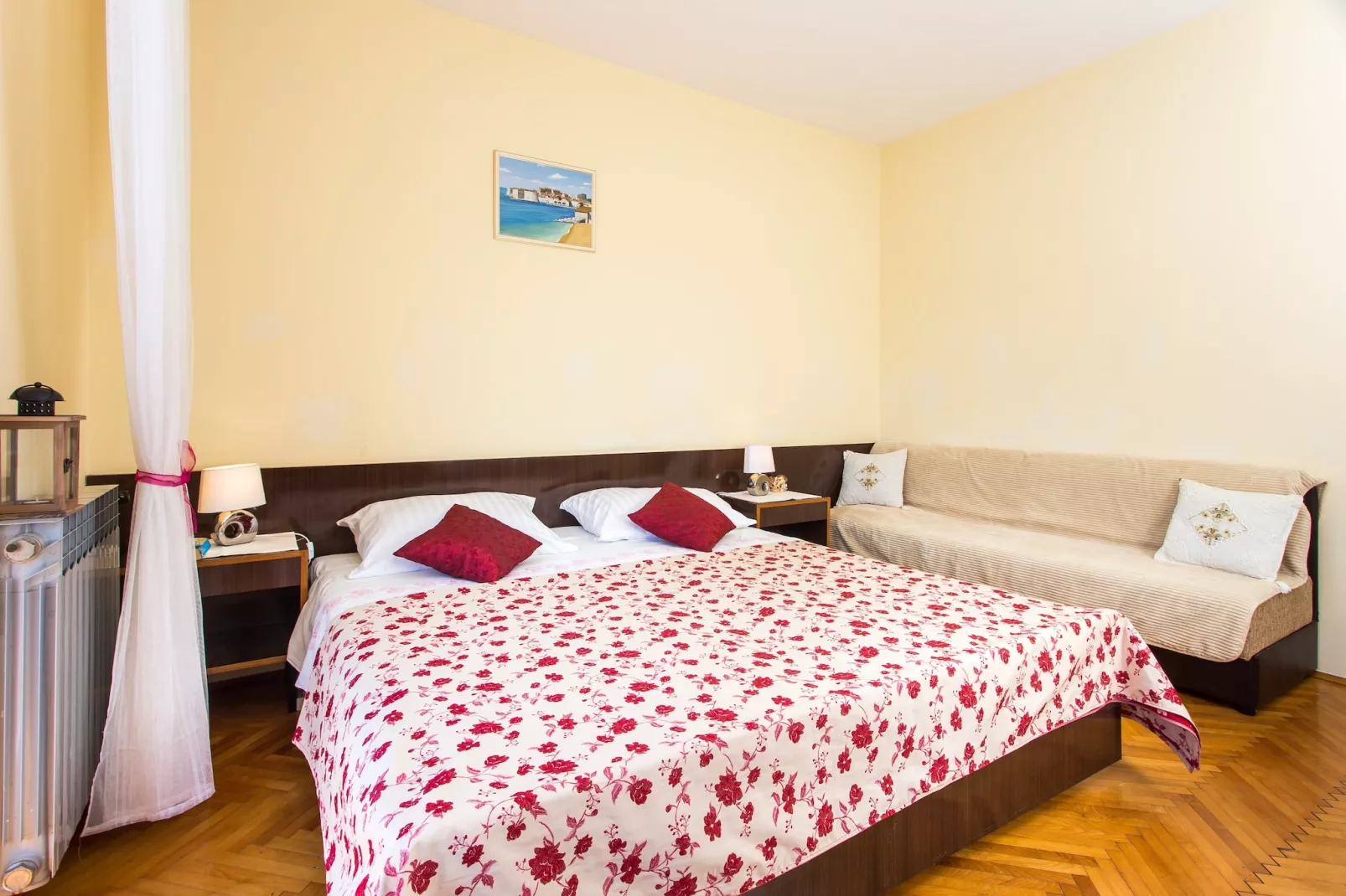 Villa Malfi - One-Bedroom Apartment with Sea View (A5)-Bedroom