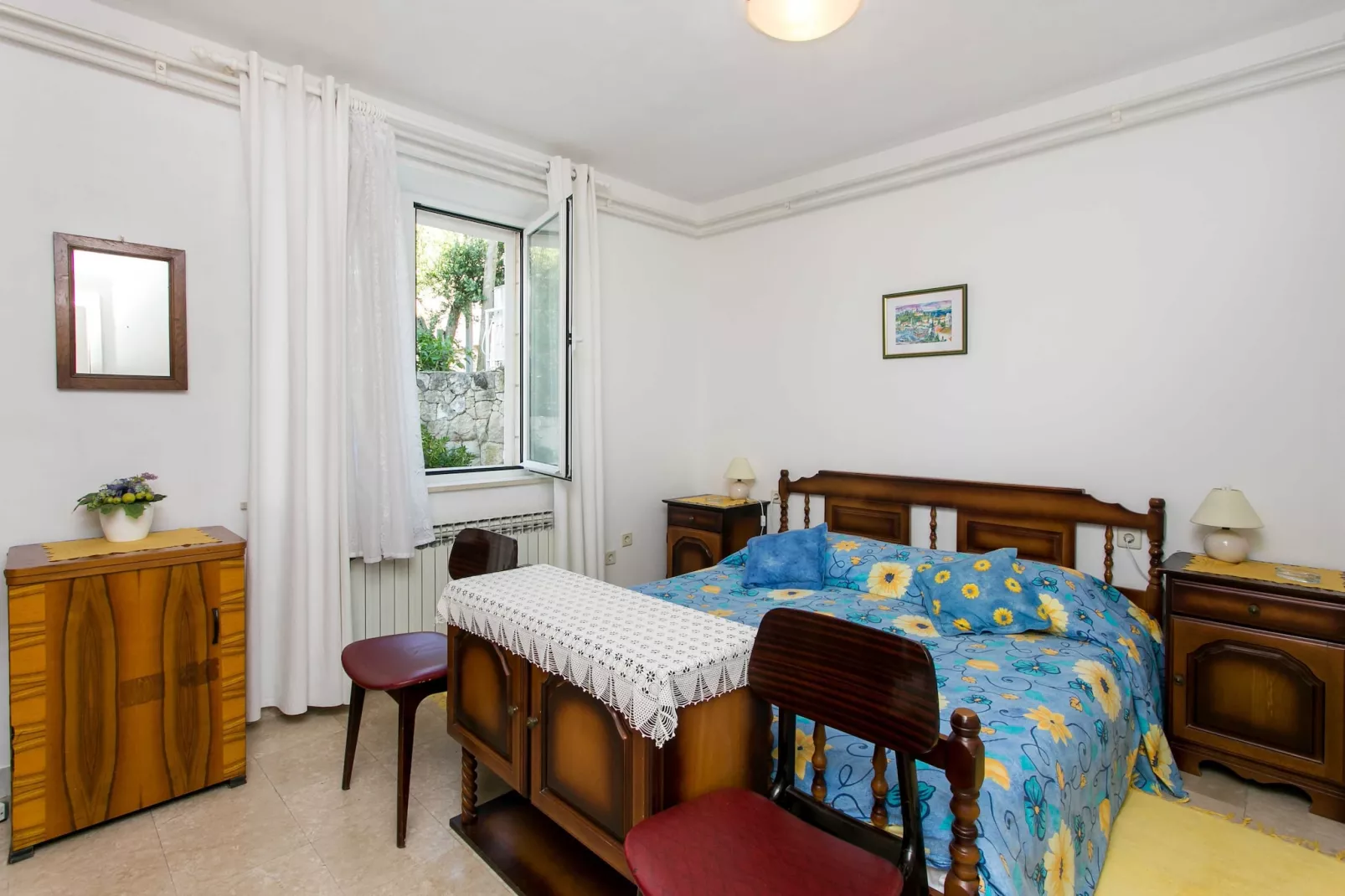 Apartments Miljan Popovic - Two Bedroom Apartment with Terrace and Sea View-Chambre