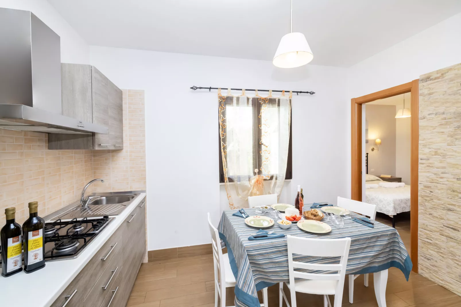 I Tesori del Sud - App 3-roomed - 4 pax ground floor-Salle à manger