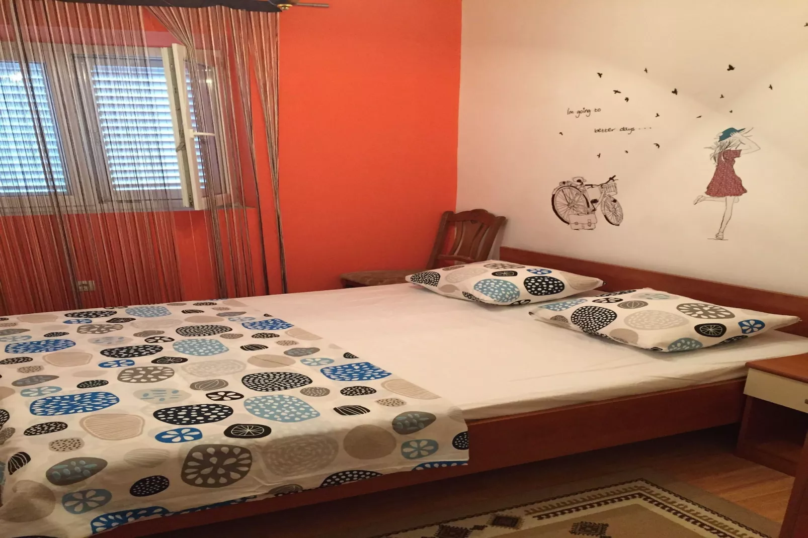 Apartments Roko (ST) - Economy One Bedroom Apartment with Shared Terrace (A2)-Bedroom