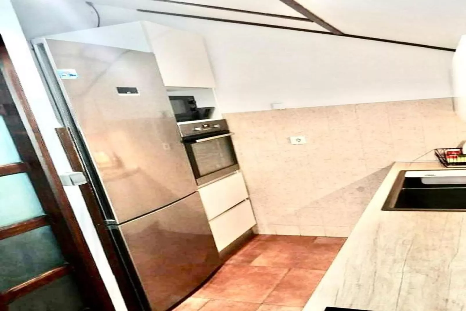 Three bedroom Apartment with terrace and sea view (Nera)-Küche