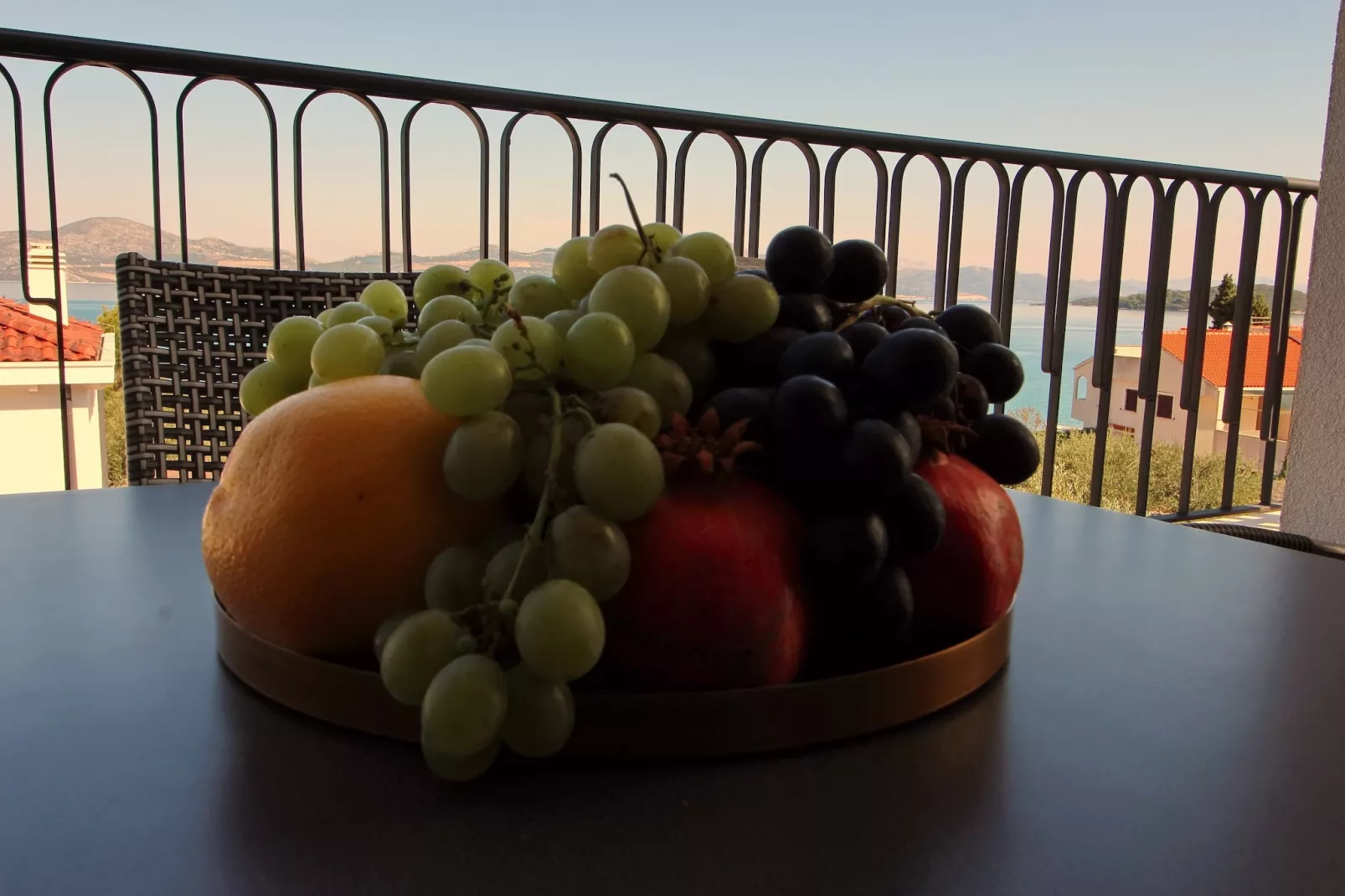 Apartments Kula - Comfort One Bedroom Apartment with Balcony and Sea View-B3-Terrasse / balcon