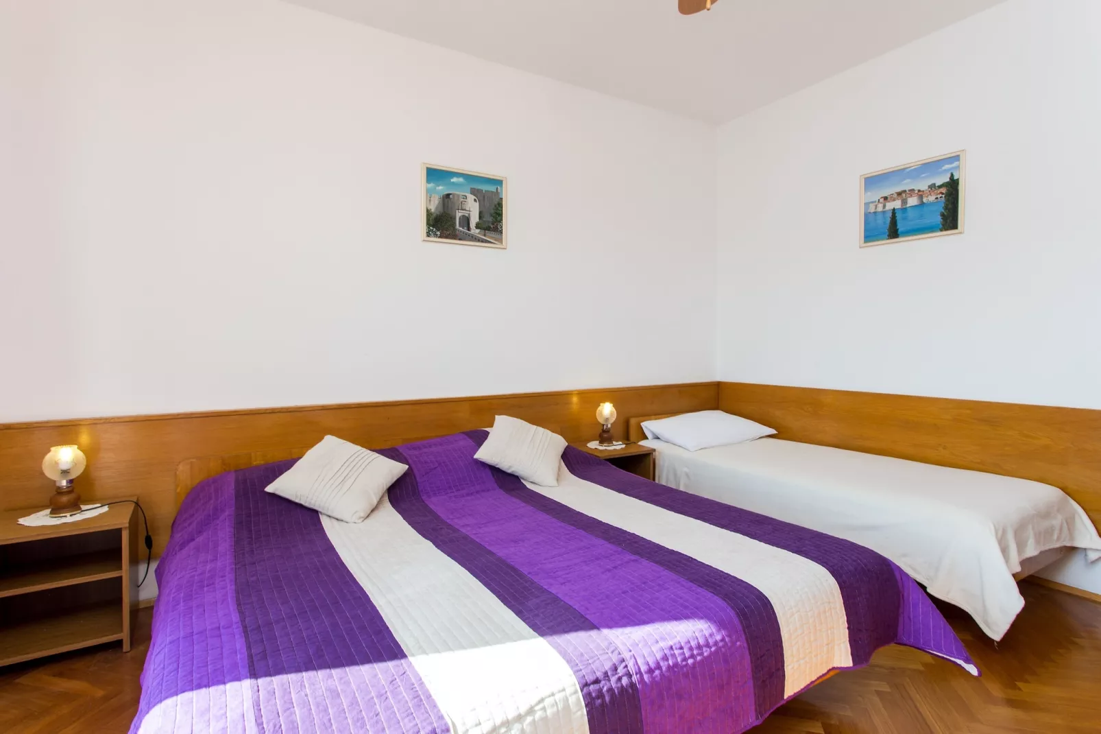 Villa Malfi - Standard Two-Bedroom Apartment with Sea View (A6)-Bedroom