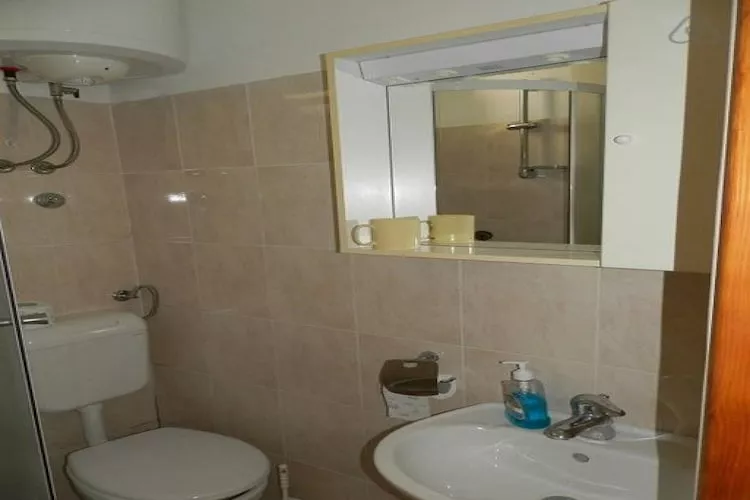 Apartments Franka - Studio with Terrace and Sea View (A2)-Bathroom