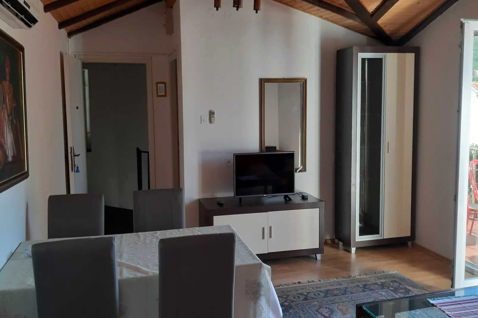 Apartments Oleander Selce- Two bedroom apartment with Balcony and Sea View (4+1)-Indoor