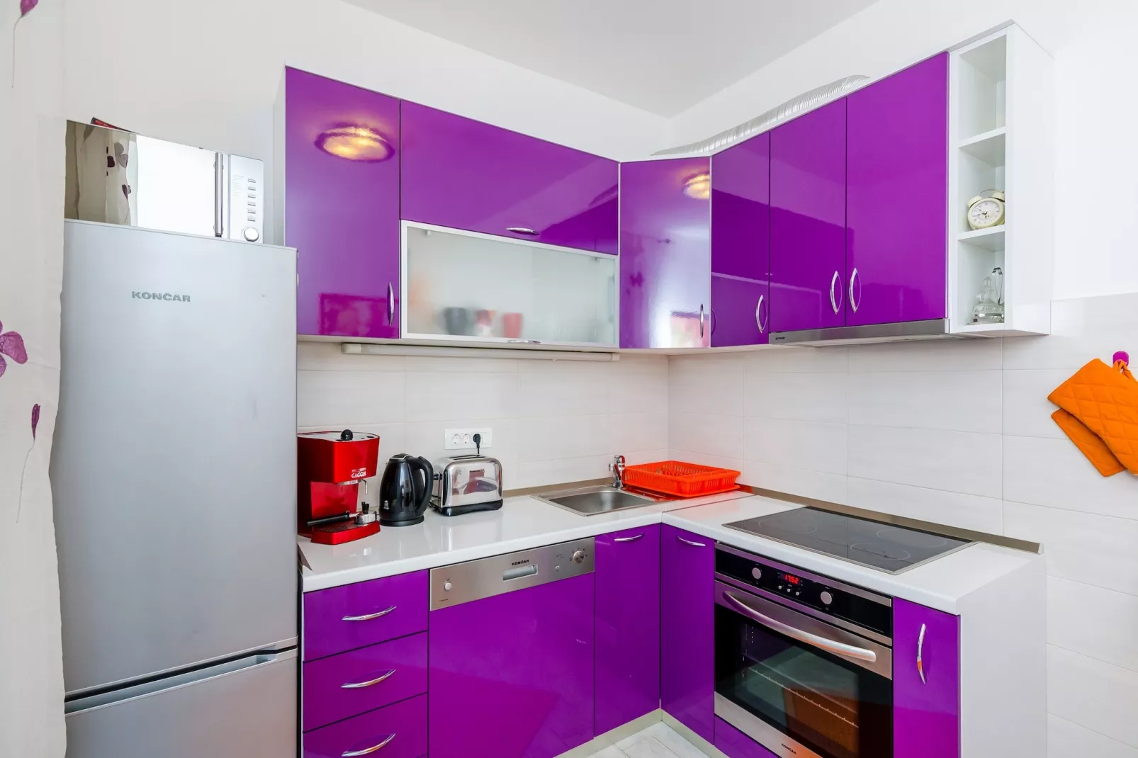 Holiday Home Avantgarde - Two Bedroom Holiday Home with Terrace and Sea View-Küche