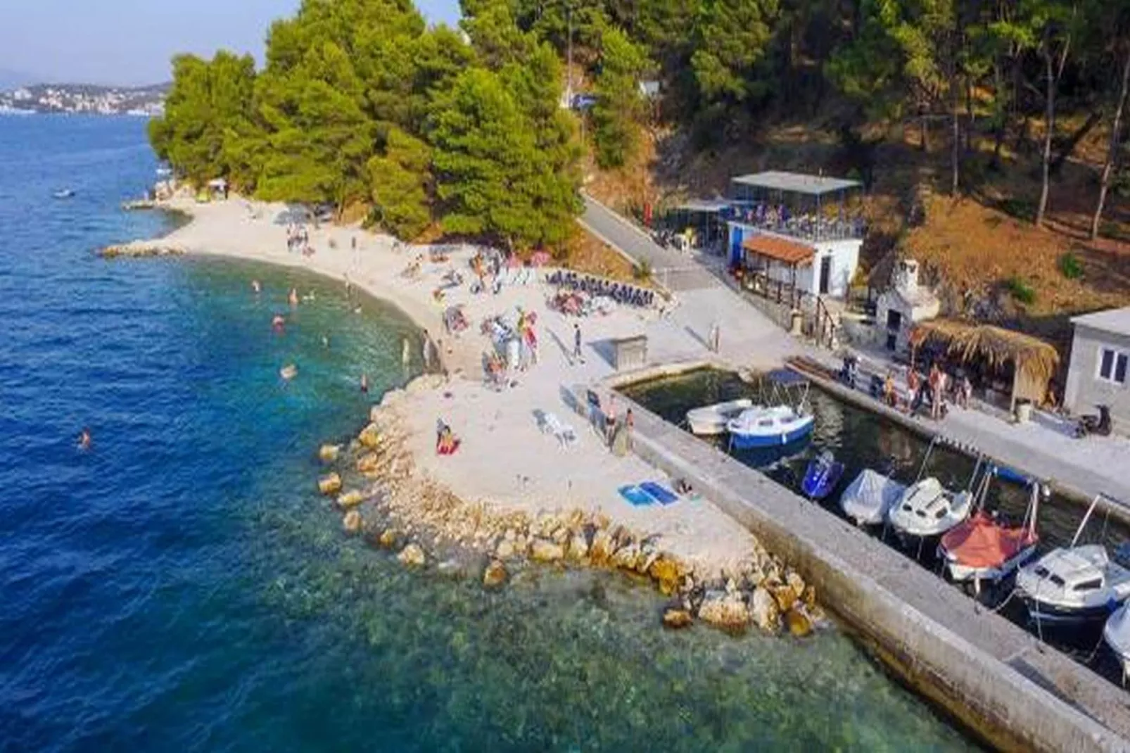 Apartments Marko - Three Bedroom Apartment with Terrace and Sea View (A6)-Ambiance