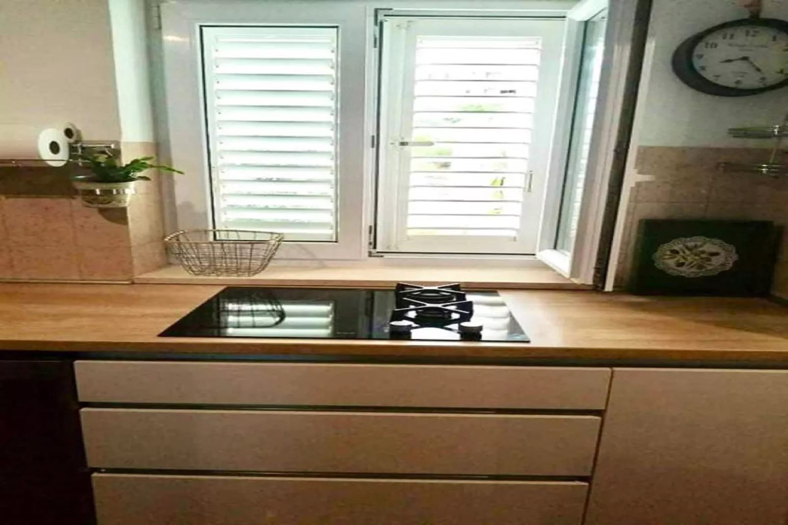 Three bedroom Apartment with terrace and sea view (Nera)-Küche