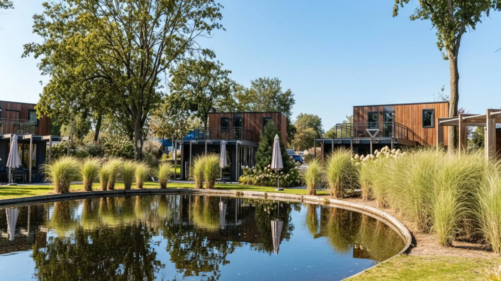 Het luxe droompaviljoen - Extérieur été