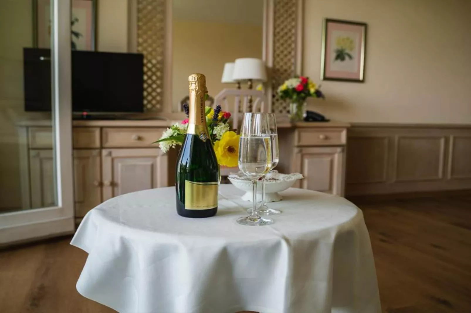 Haus am Kurpark - Studio 2 OG-Wohnzimmer