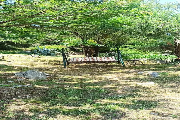 Apartments & Rooms Jokovic-Double Room with Terrace and Partial Sea View (SOBA 4)-Im Freien