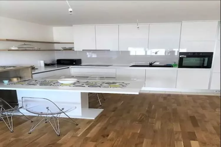 Apartment White Gardenia (ST) - One Bedroom Apartment with Balcony-Kitchen