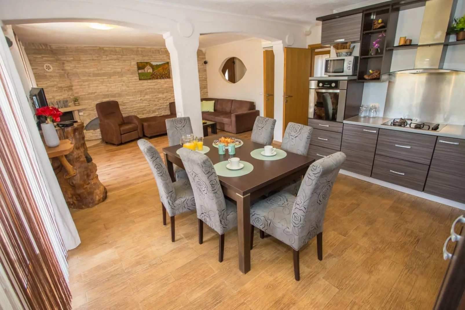 Apartments Andre Poreč - Two Bedroom Apartment with Terrace and Pool (Andre)-Küche