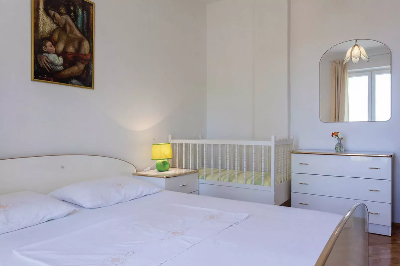 Apartments Ankora - Three bedroom apartment with terrace and sea view-Bedroom