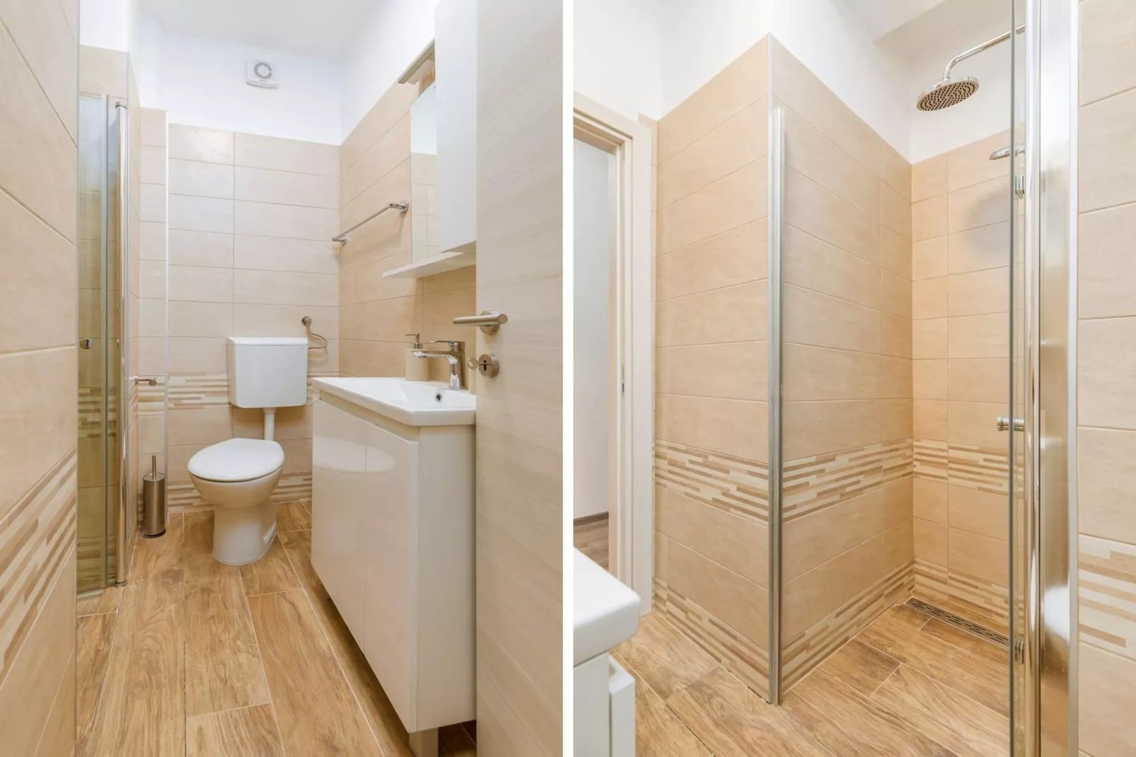 Lovely Apartment Marceta with Shared Pool (2)-Bathroom