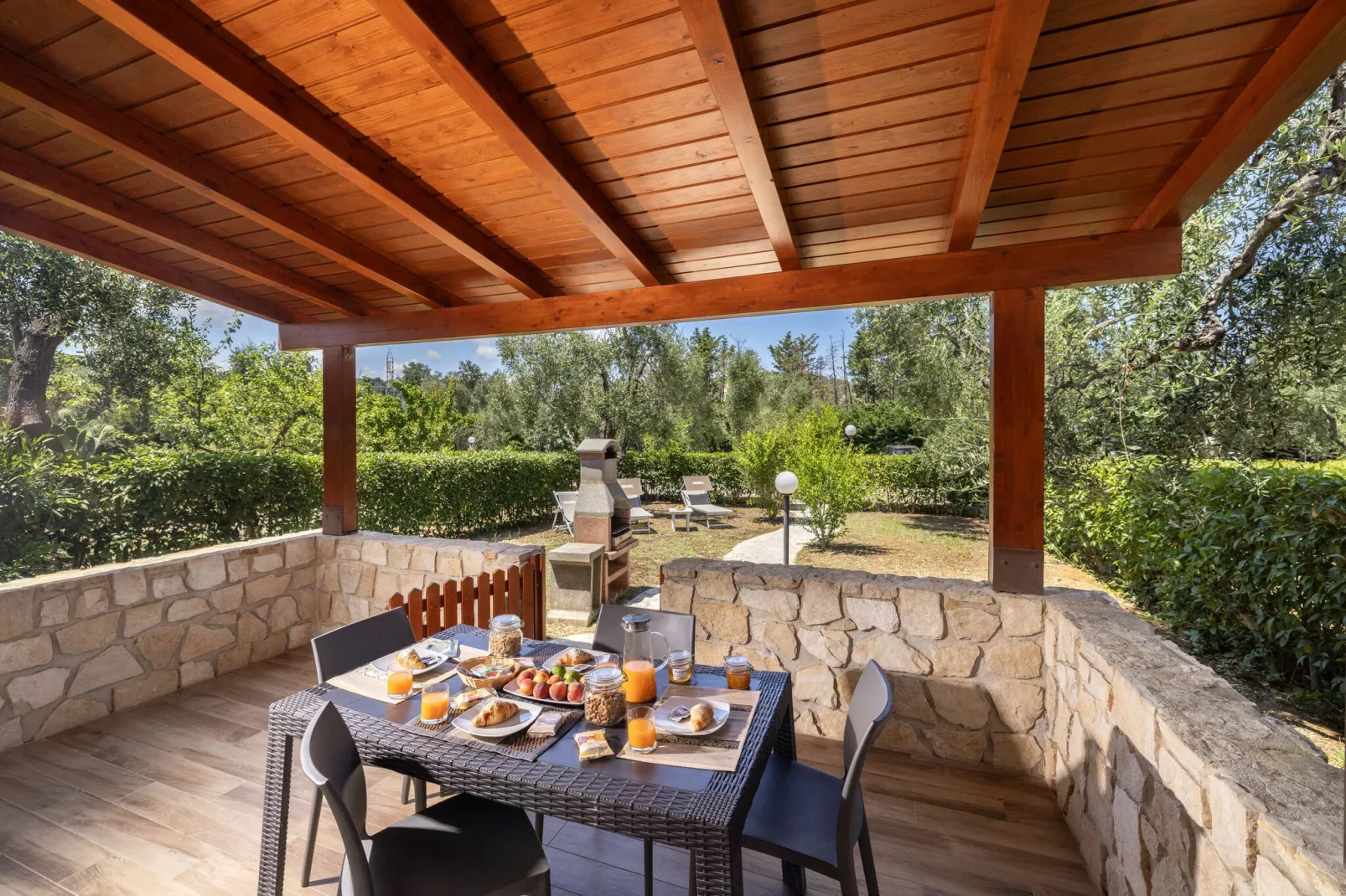 I Tesori del Sud - App 3-roomed - 4/5 pax ground floor-Balcon-terrasse