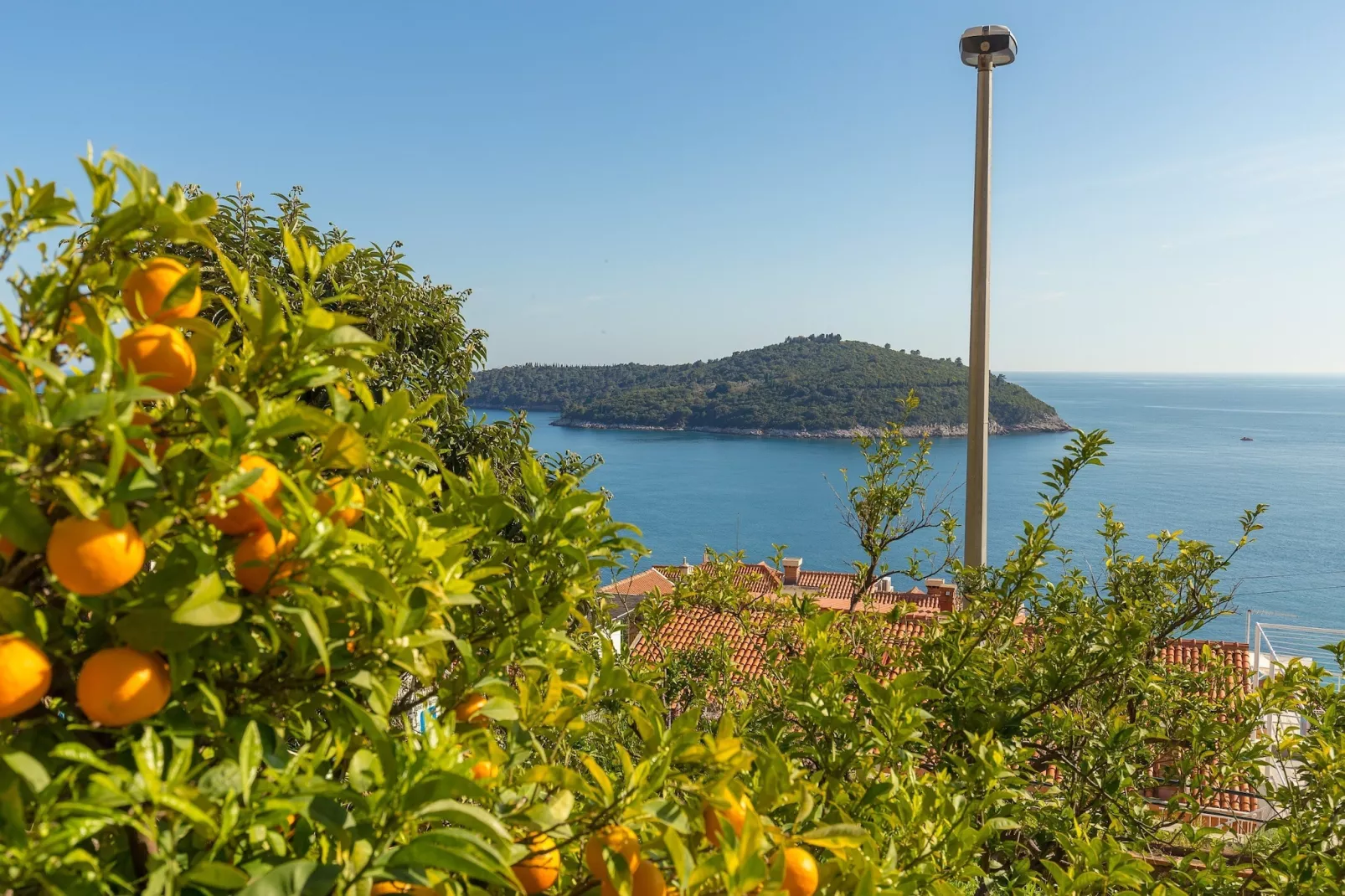 Ploče Apartments - One Bedroom Apartment with Terrace and Sea View - Petra Krešimira IV 27-Aussicht