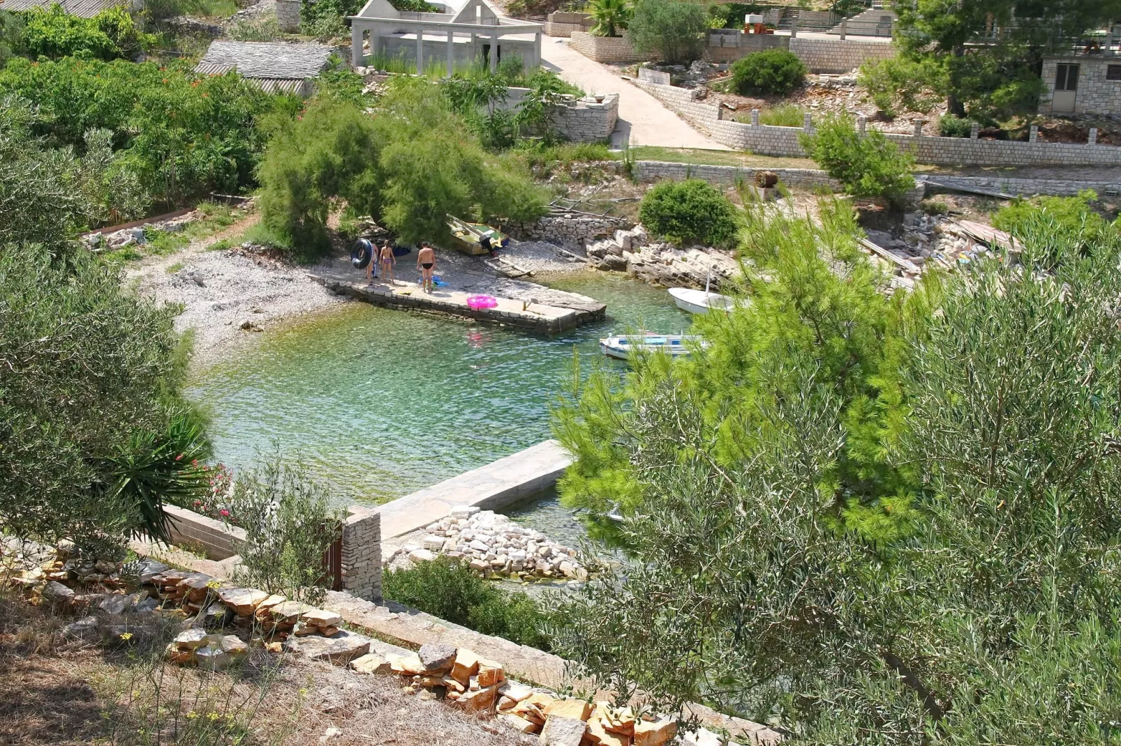 Stone House Oreb - Two Bedroom Holiday Home with Sea View-Ambiance