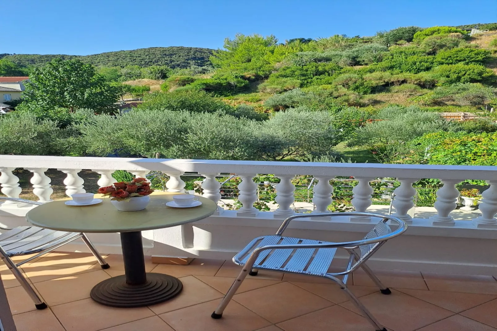 Apartments Gordana - Superior Two bedroom Apartment with Balcony and Sea View - A3-Terrace balcony