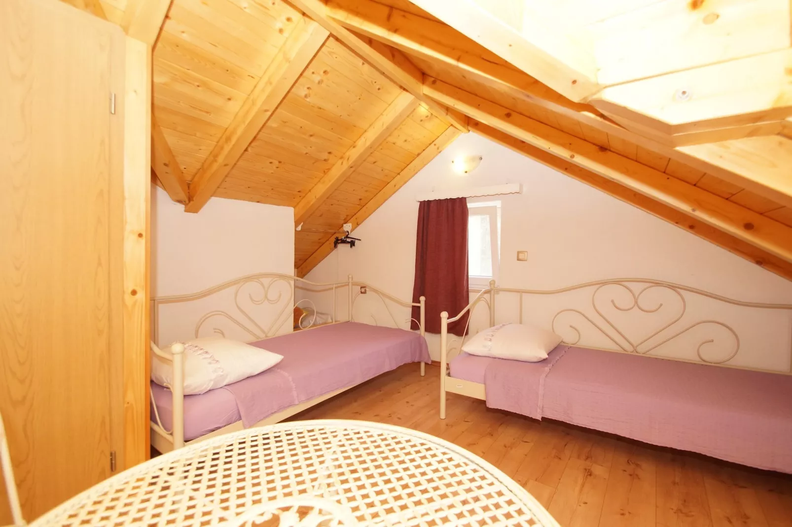 Stone House Mia - Two Bedroom Stone House with Terrace and Sea View-Schlafzimmer