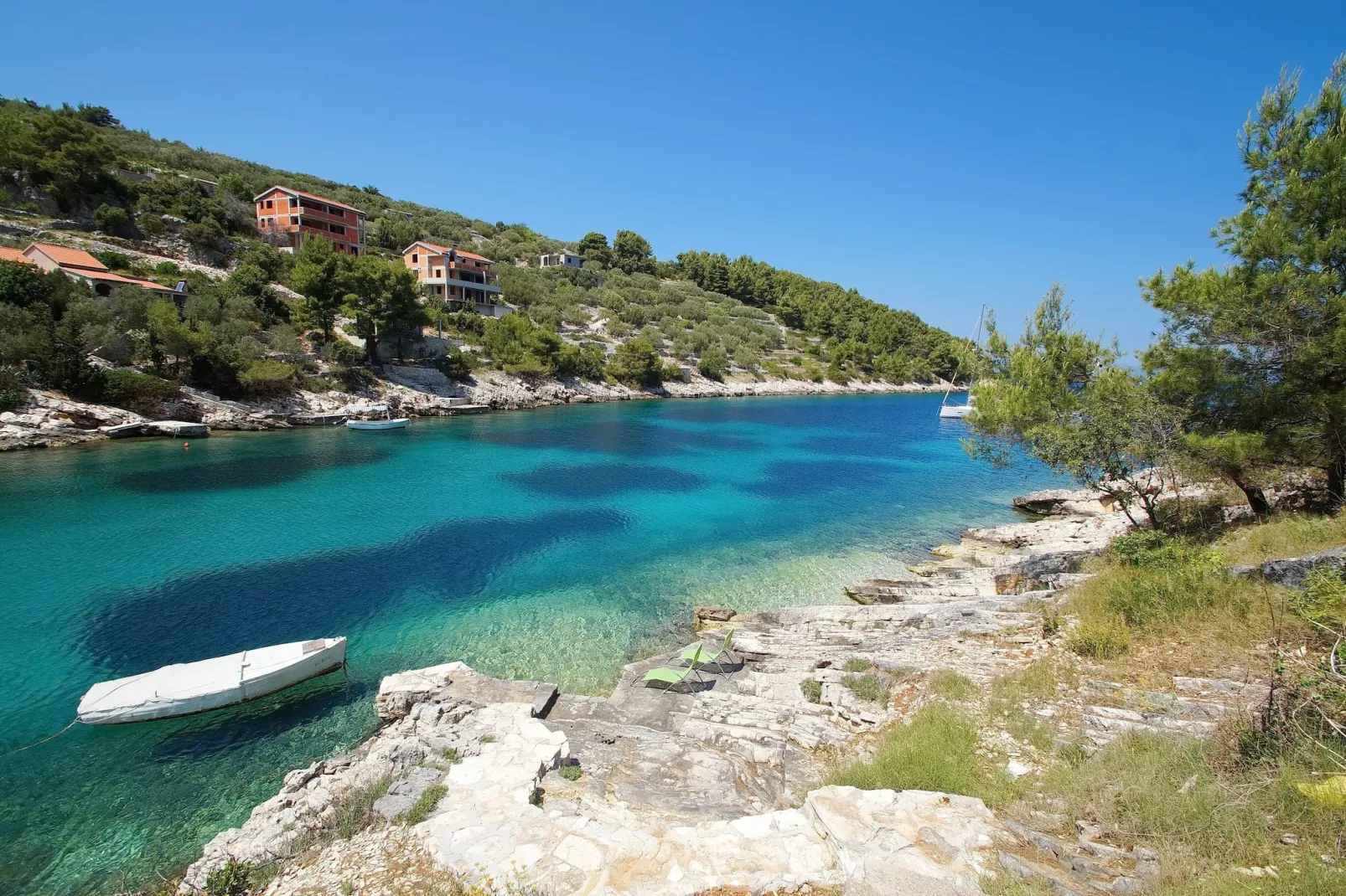 Stone House Oreb - Two Bedroom Holiday Home with Sea View-Ambiance