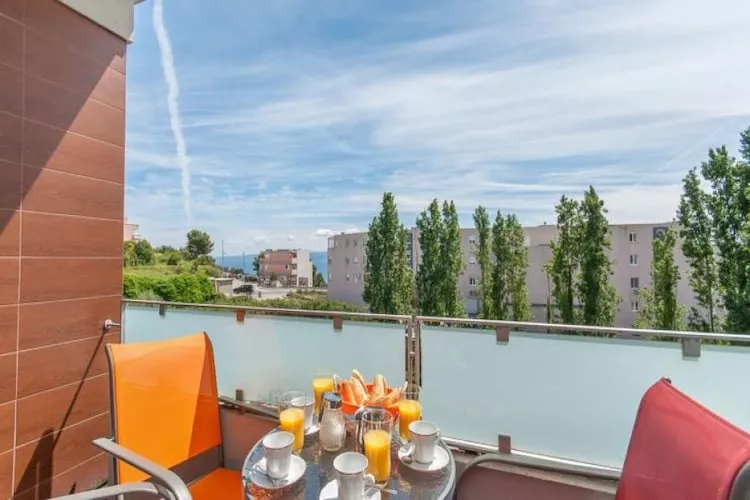 Apartments Nikolina (ST)- Comfort Two Bedroom Apartment(A1)-Terrace