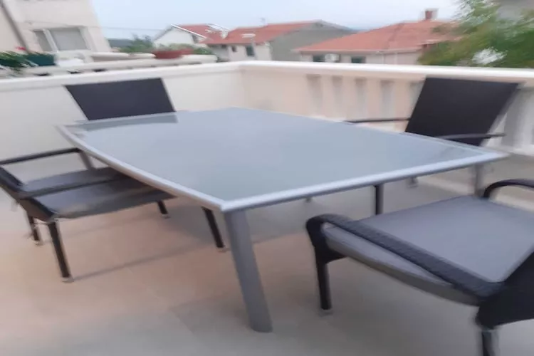 Apartments Seagull - Two Bedroom Apartment with Balcony (Grozdana)-Terrasse / balcon