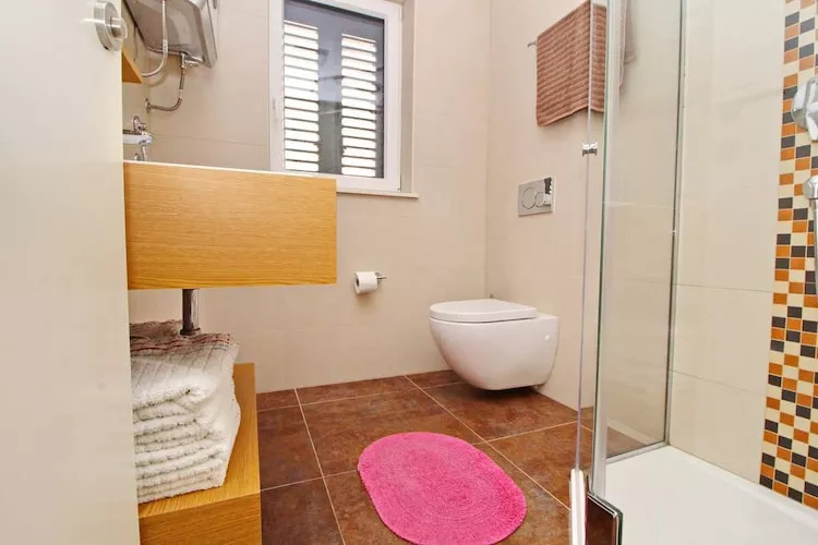 Apartments Kula - Two Bedroom Apartment with Terrace C2 - Badezimmer
