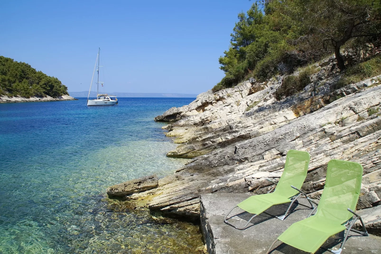 Stone House Oreb - Two Bedroom Holiday Home with Sea View-Ambiance