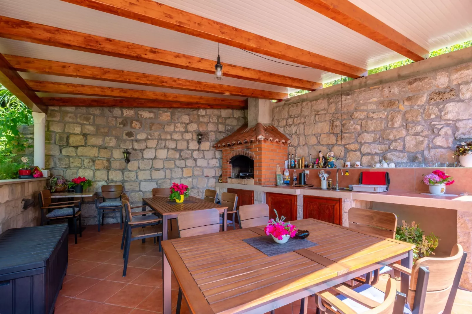 Rooms Tupina by Paulina - Standard Double Room with Balcony and Sea View (Room 3)-Ambiance