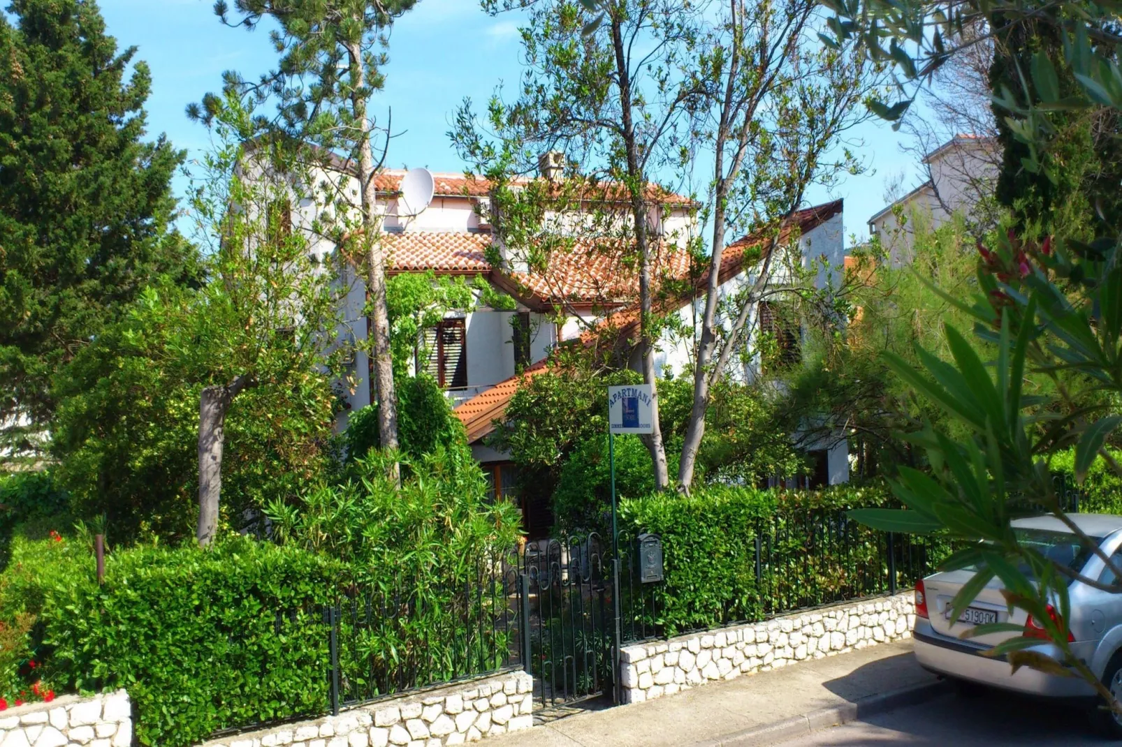 Apartments Oleandar Selce- One bedroom apartment with Balcony (2+1)-Extérieur