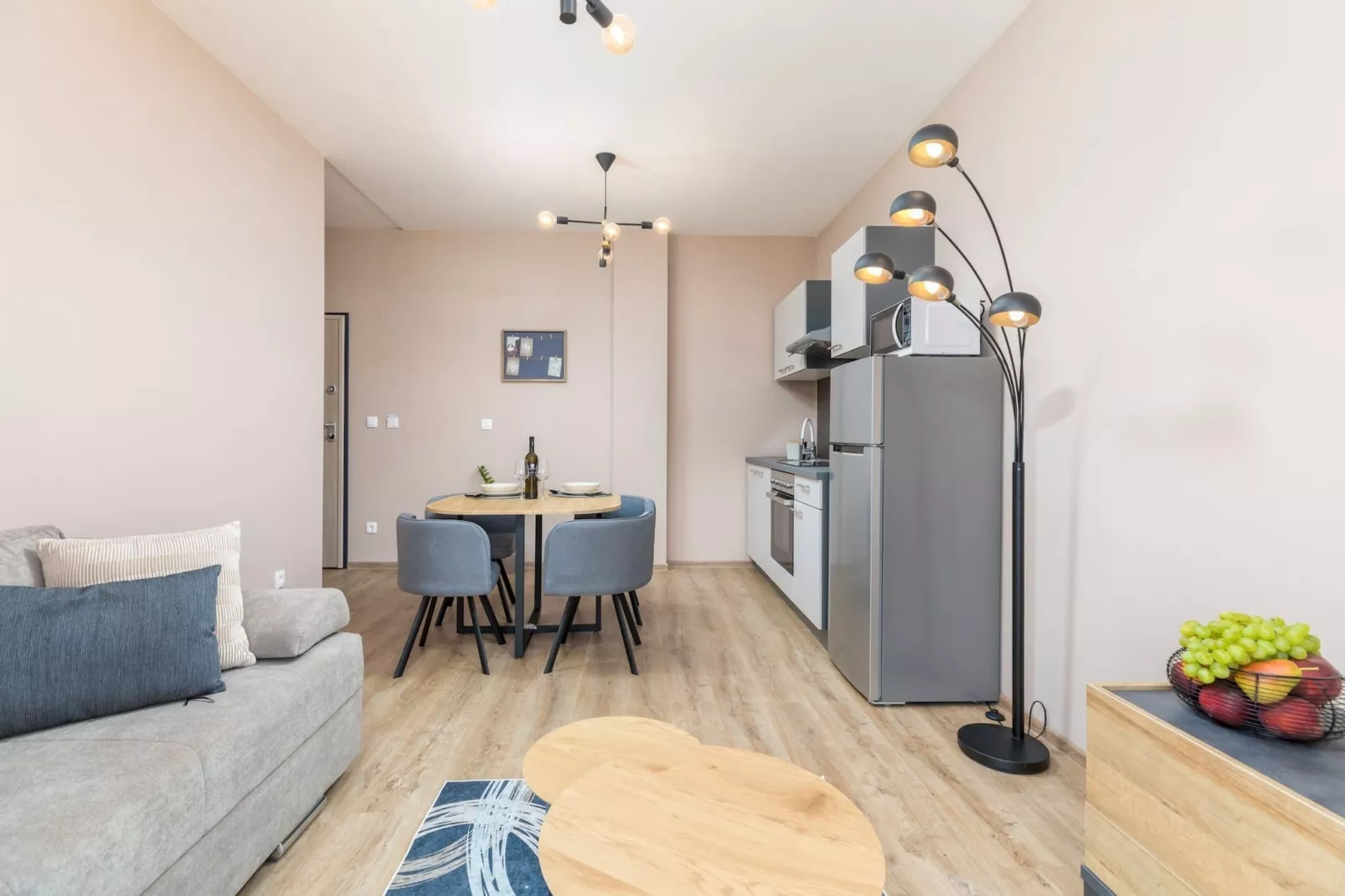 Marceta Apartment 3 - Pool and Big Garden-Living room