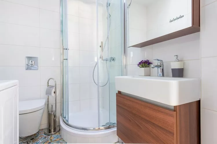 Apartments Arla Exclusive - Deluxe One Bedroom Apartment with Balcony and Sea View-Bathroom