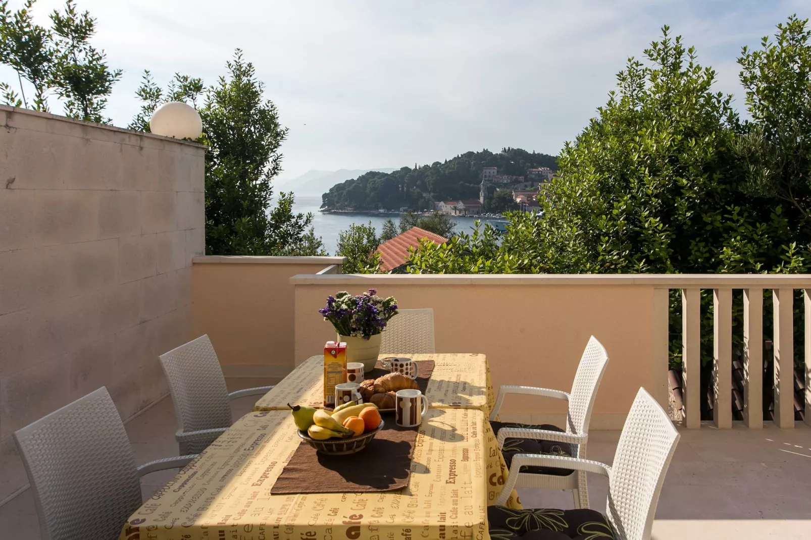 Apartments Miljan Popovic - Two Bedroom Apartment with Terrace and Sea View-Terrasse