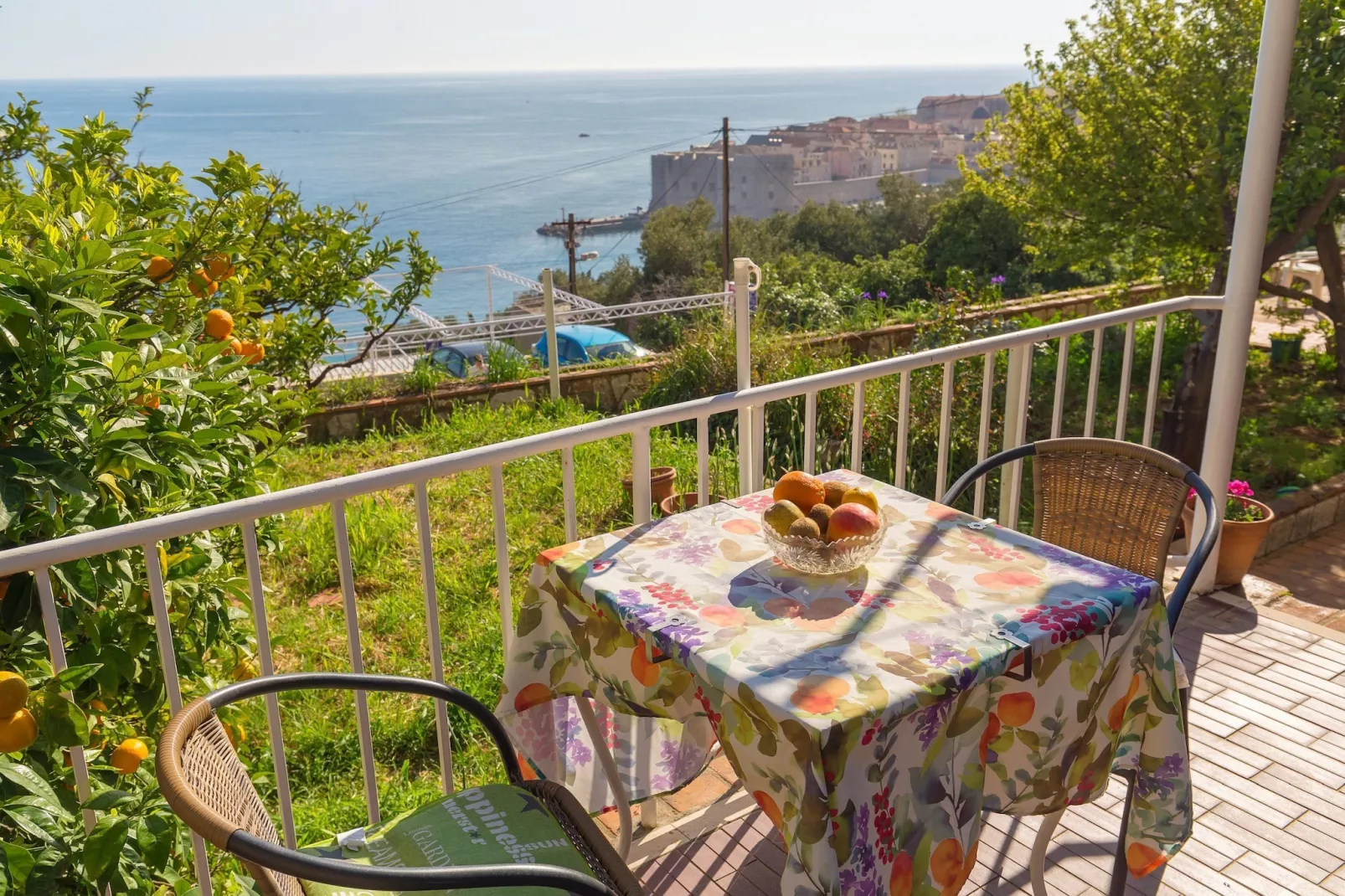 Ploče Apartments - One Bedroom Apartment with Terrace and Sea View - Petra Krešimira IV 27-Terrasse