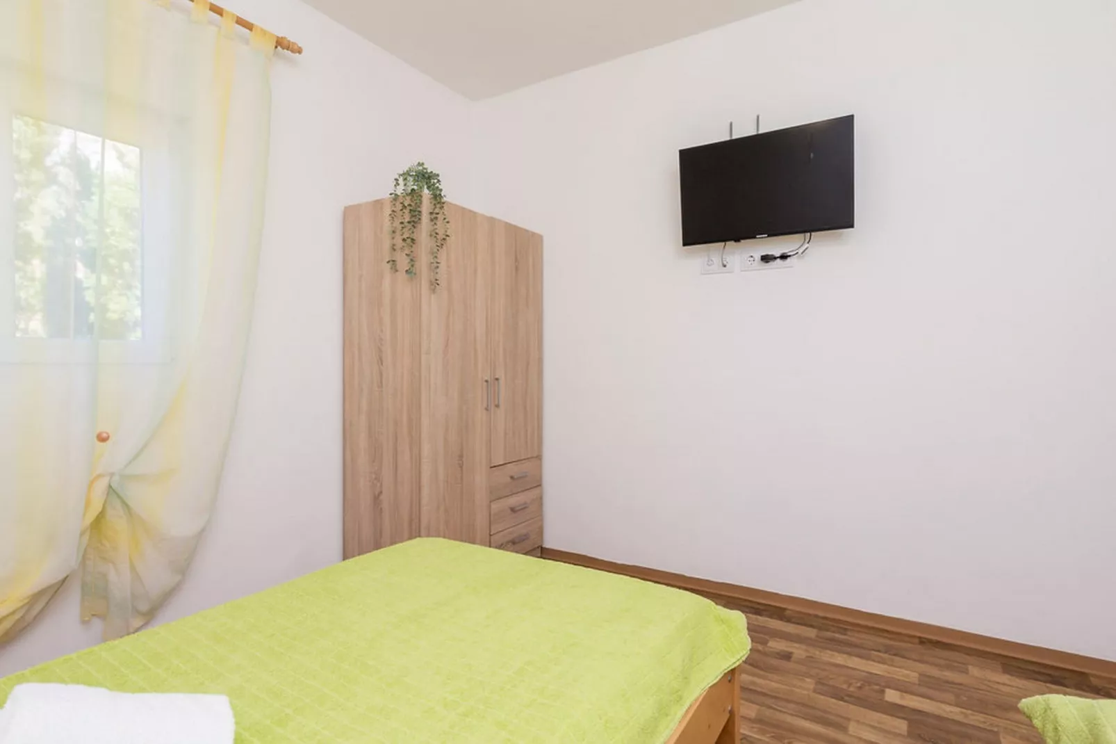 Apartments Sun 4 You - Two Bedroom Apartment with Balcony and Sea View (Apartment 2)-Bedroom