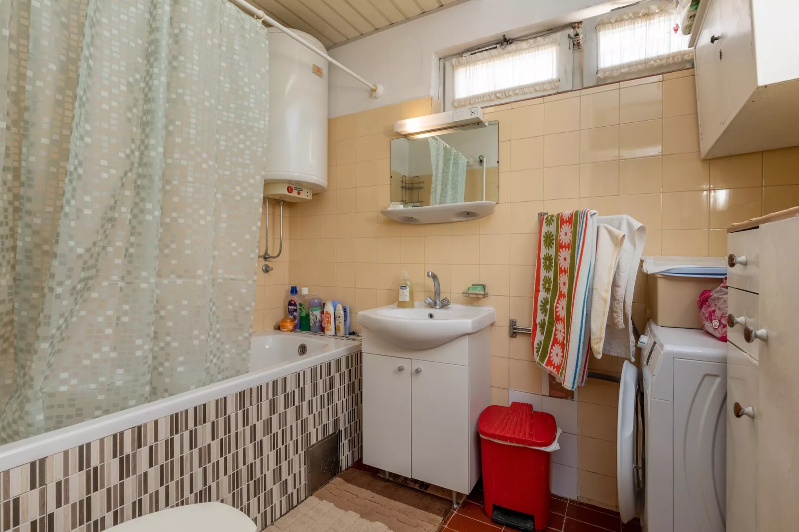 Apartment Puerto - Studio Apartment with Balcony and Sea View-Bathroom
