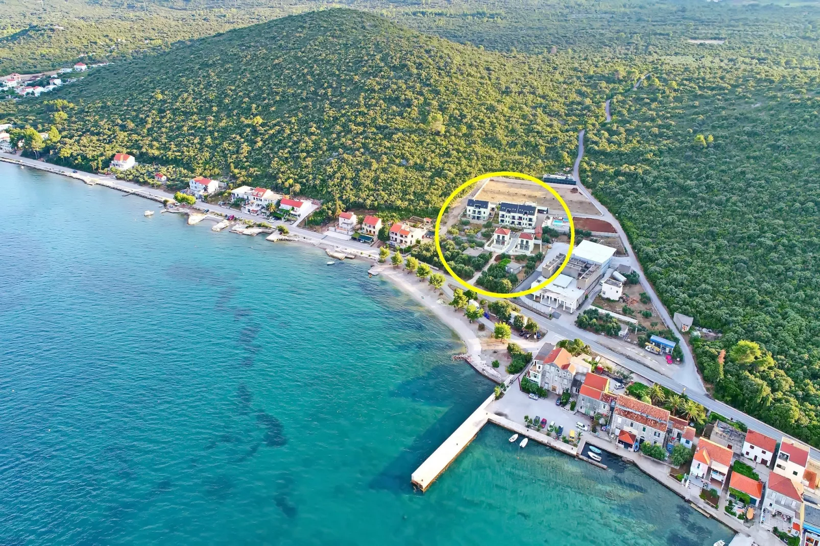 Apartments Kula - Comfort One Bedroom Apartment with Balcony and Sea View - A3-Vue