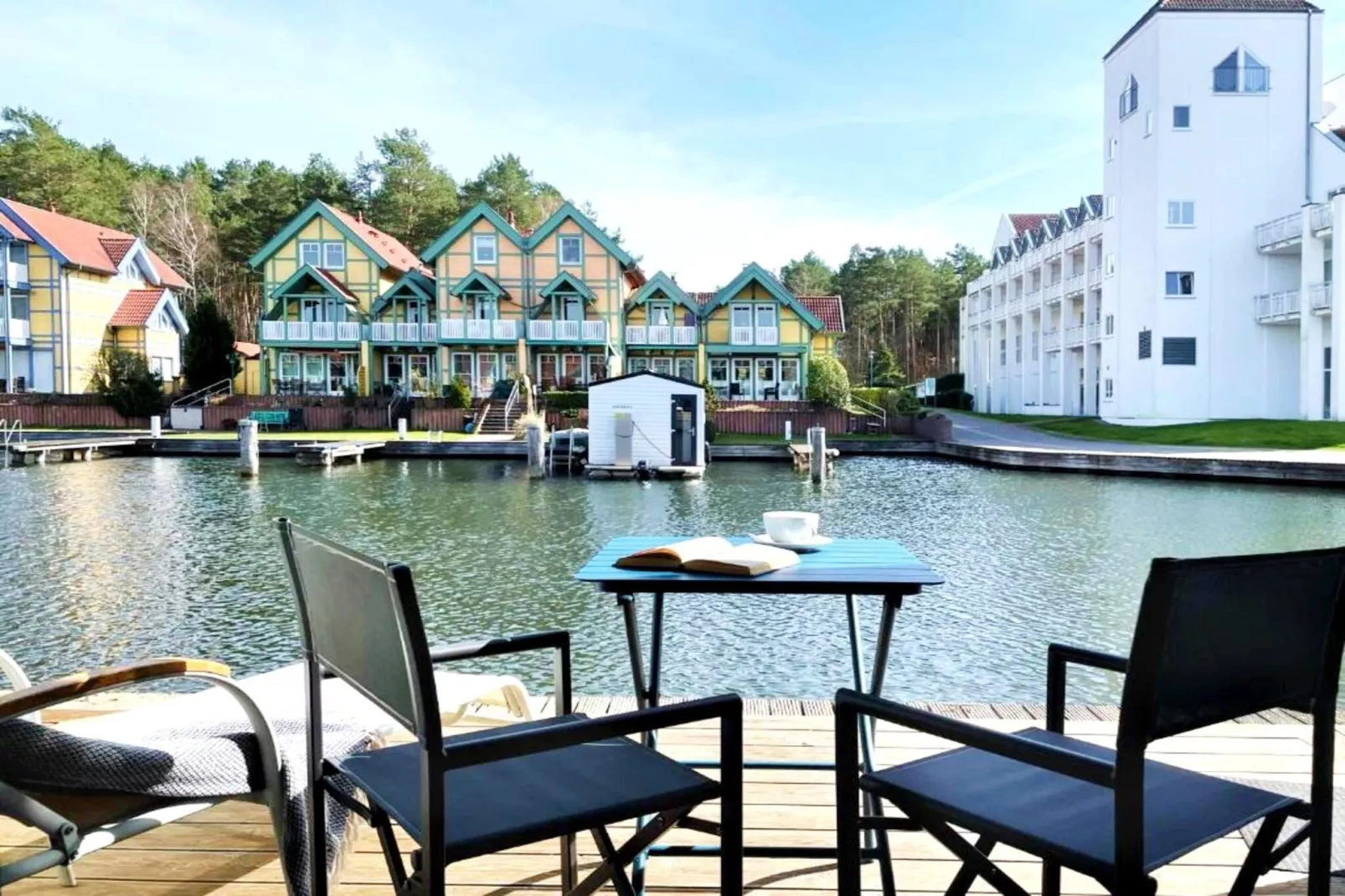 Hafendorf Suite-View in summer