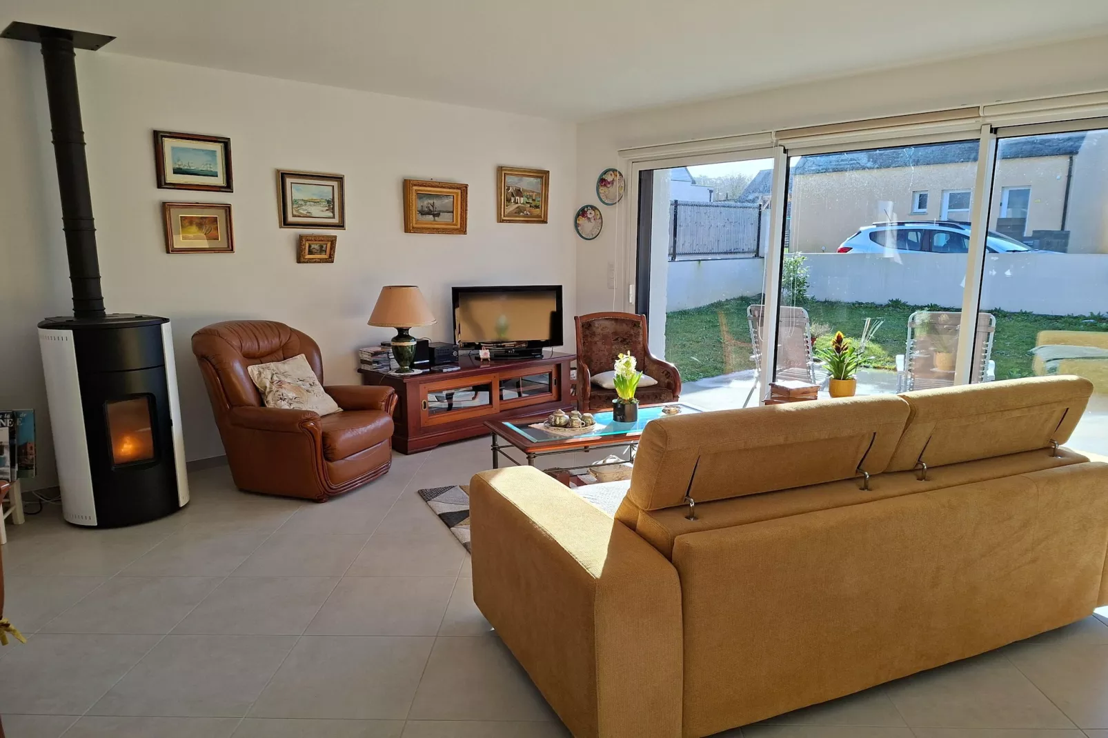 Ferienhaus in Plestin les Grèves-Living room