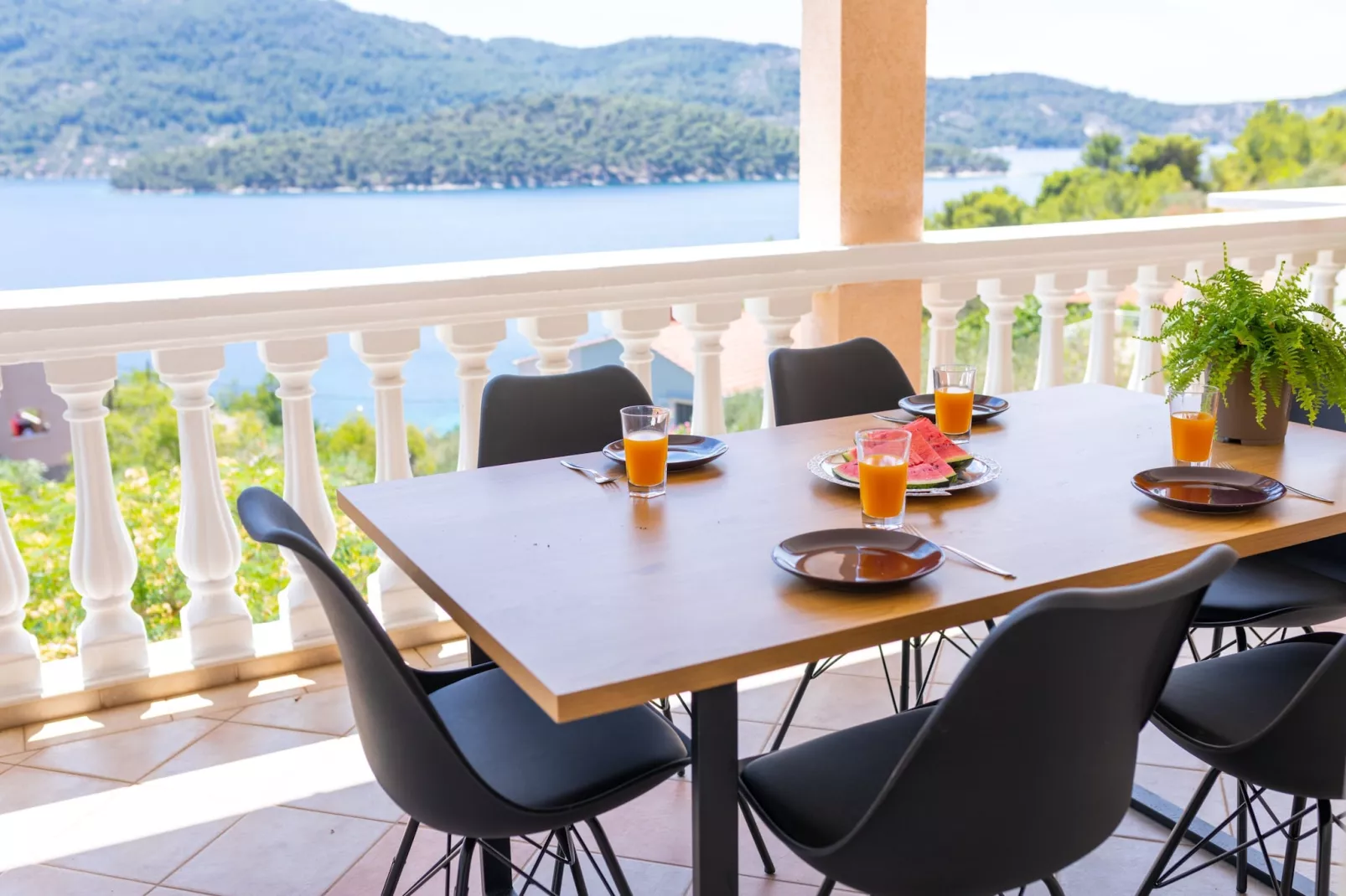 Holiday Home Diana - Two Bedroom Apartment with Terrace and Sea View-View