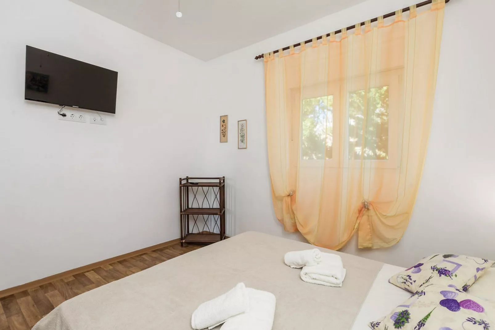 Apartments Sun 4 You - Two Bedroom Apartment with Balcony and Sea View (Apartment 2)-Bedroom