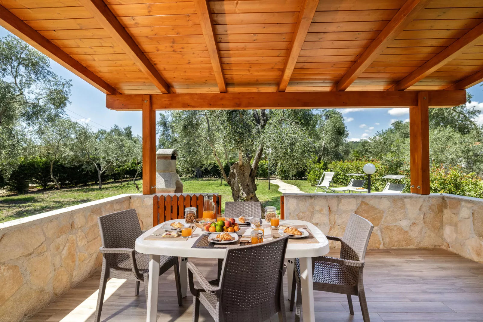 I Tesori del Sud - detached Villa 2 bathrooms - 5/6 pax-Balcon-terrasse